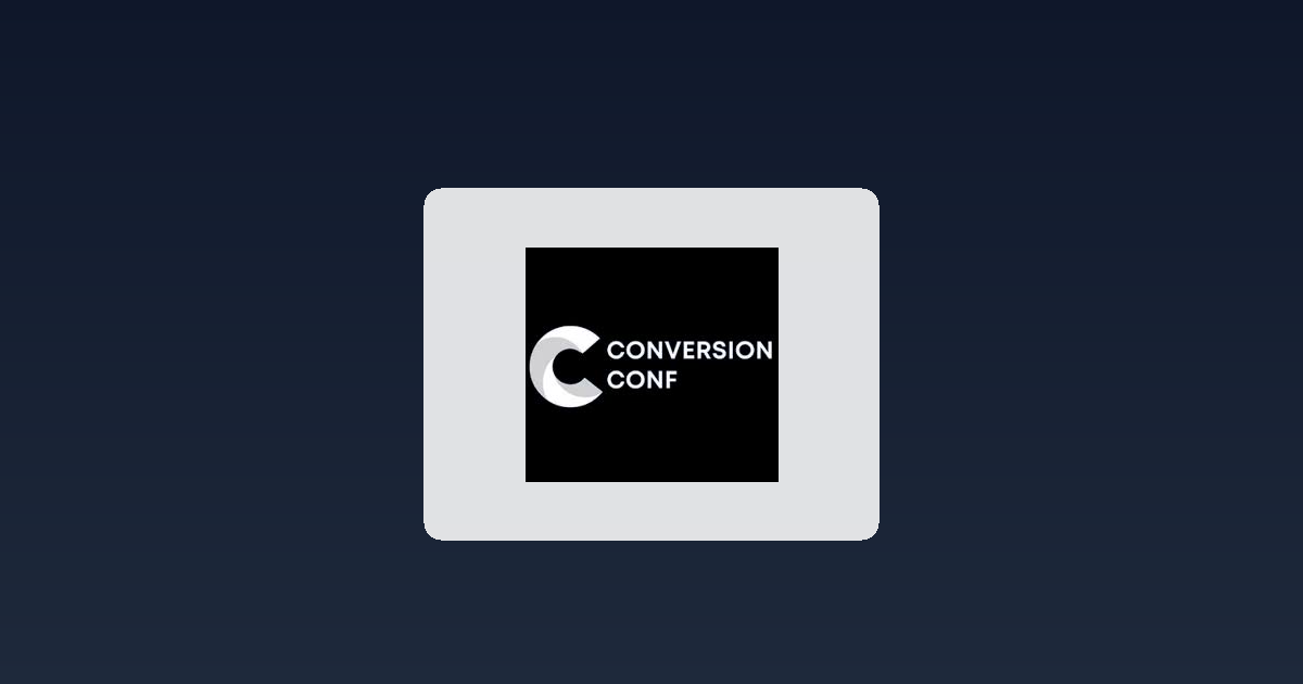 Weekly Event Roundup: Conversion Conf Warsaw Leads CW 14