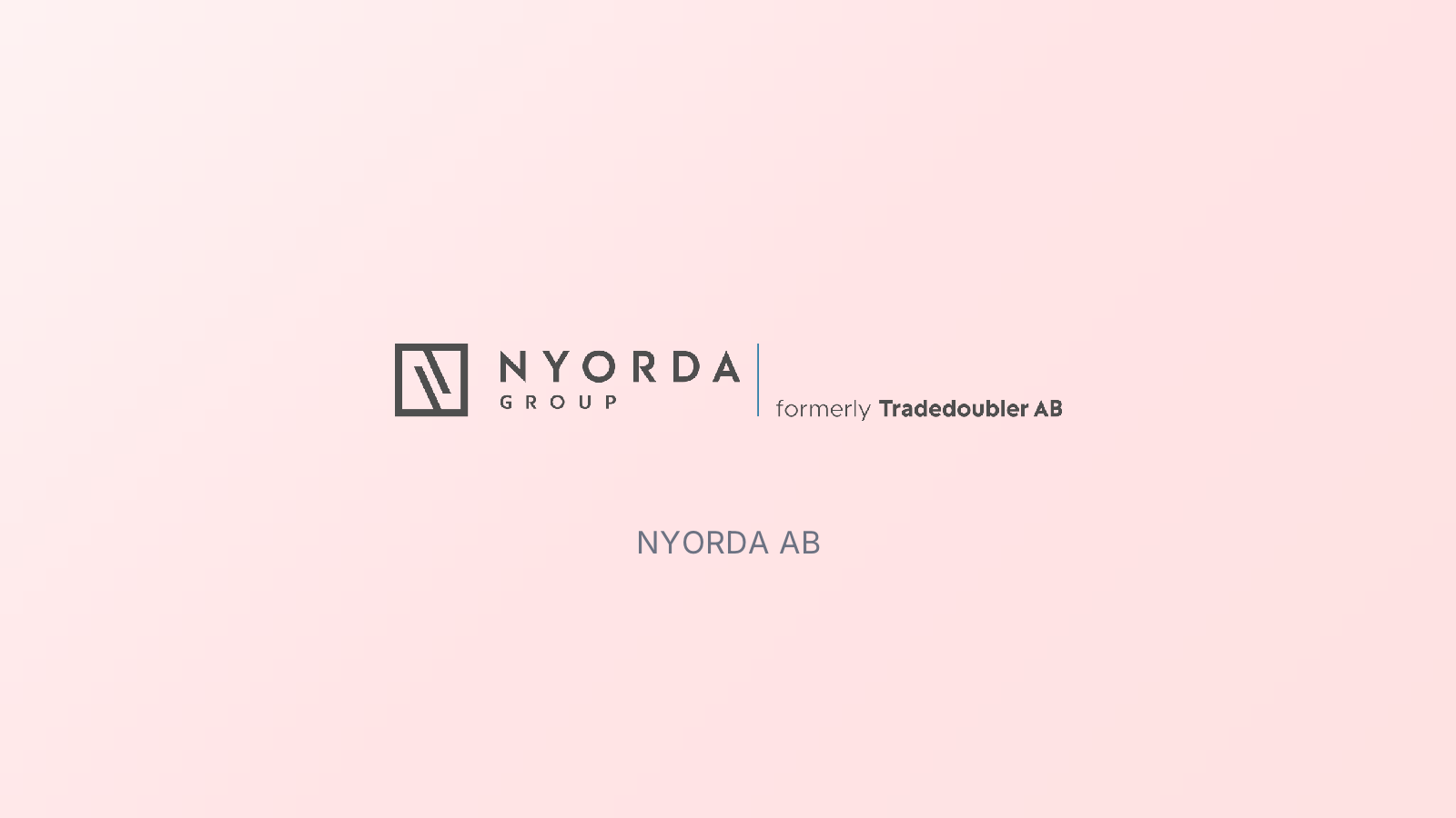 NYORDA Repurchases 8,004 Shares Following Group Rebranding from Tradedoubler