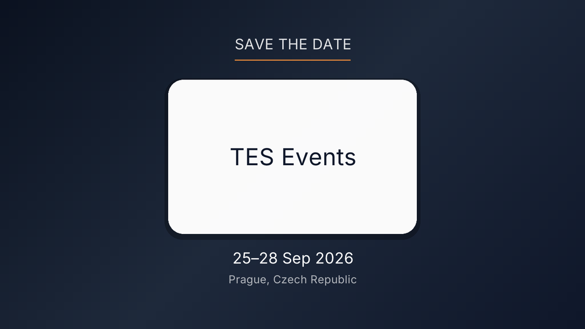 TES Affiliate Conference 2026 Prague Set for September
