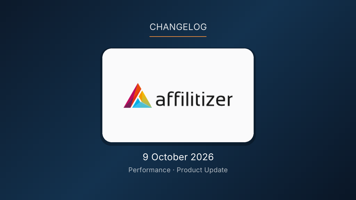 Affilitizer Is Now Much Faster